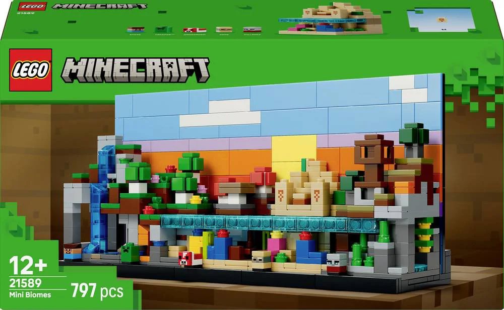 LEGO Minecraft Minibiomen 21589