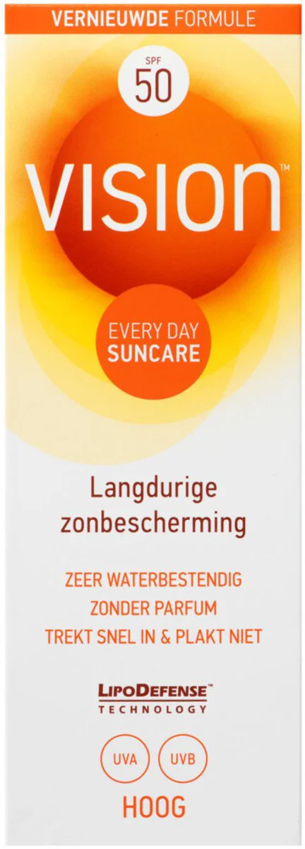 2x Vision Zonnebrand Every Day Sun SPF 50 180 ml