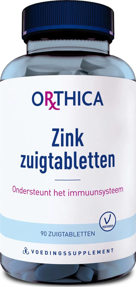 Orthica Zink Zuigtabletten 90 tabletten
