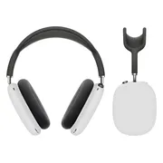 MY PROTECT - Siliconen Cover Case geschikt voor Airpods Max - Wit