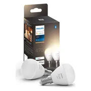 Philips Hue Kogellamp White E14 Duo pack