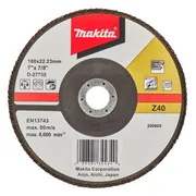 Makita D-27735 Lamellenschuurschijf Z40 | 180mm