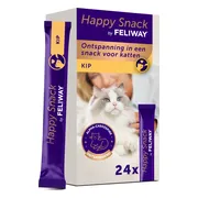 Feliway Kattensnack Happy Snack Kip 24 x 15 gr