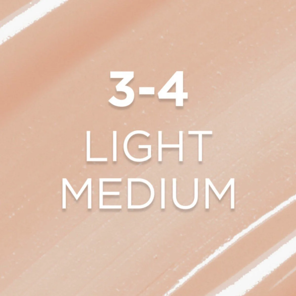3x L'Oréal True Match Nude Getint Serum 3-4 Light Medium 30 ml