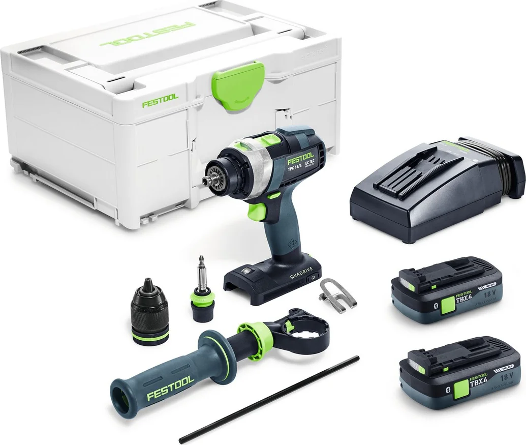 Festool TPC 18/4 TBX4,0 I-Plus Accu klopboormachine - 579371