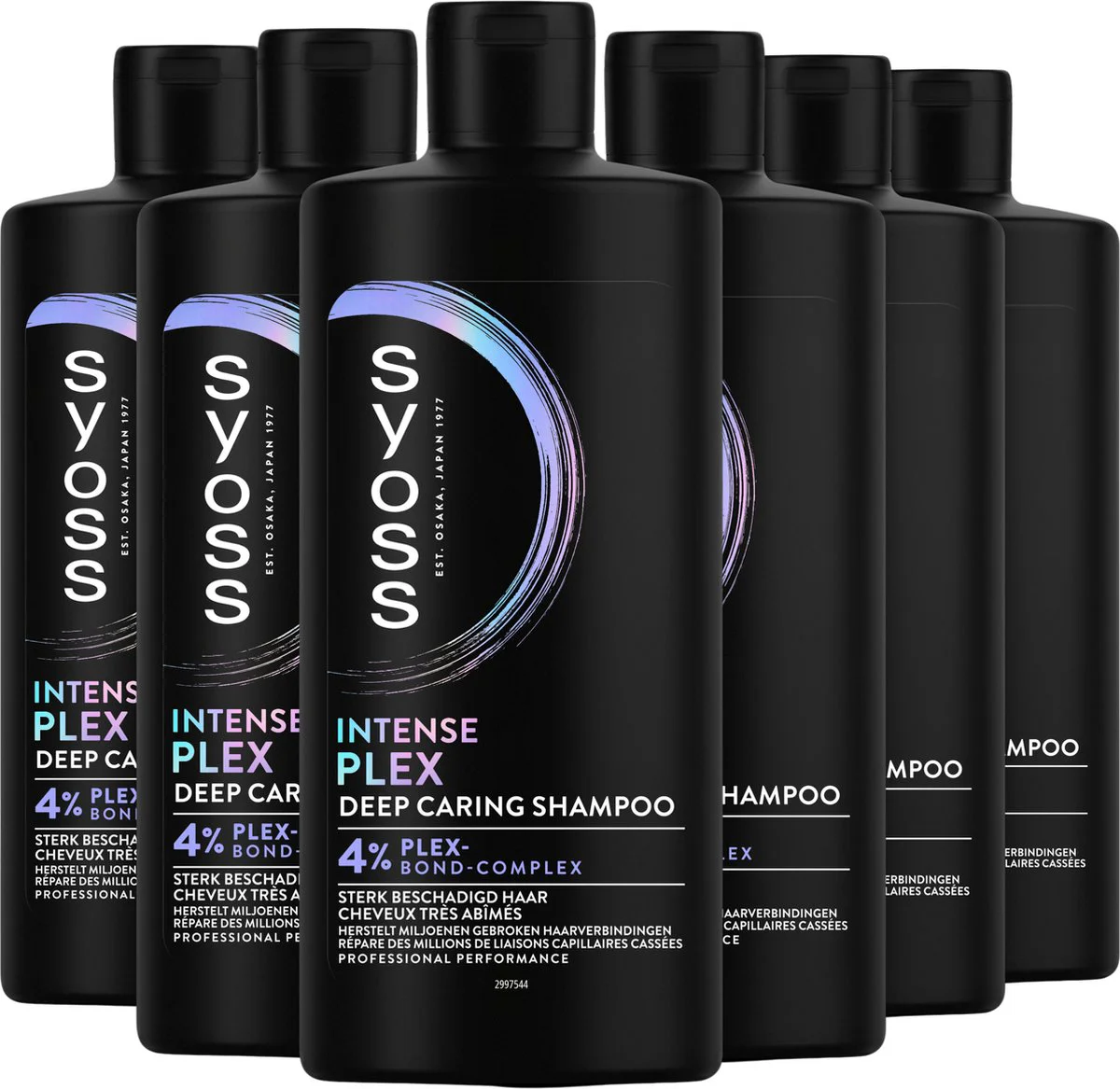 6x Syoss Plex Shampoo 440 ml