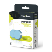 Vitaplus Earplugs Mouldable Silicone 3PR