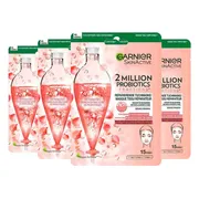 4x Garnier Tissuemasker 2 Millions Probiotics 22 gr