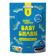 Sweet-Switch Baby Shark Suikervrije Snoepjes 100GR