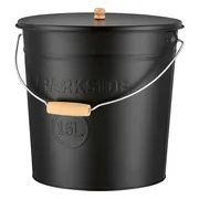 PARKSIDE Aschemmers, met deksel, 15 l. (Zwart)