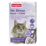 3x Beaphar No Stress Kat Halsband