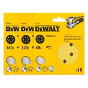 DeWALT DT31356 Schuurschijf 125mm set P80/120/180
