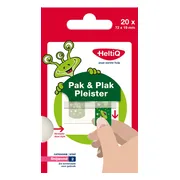 HeltiQ Pak & Plak Pleister Roze 20ST