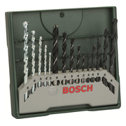 Bosch X-Line Boorset - 15-delig - Hout, metaal en steen