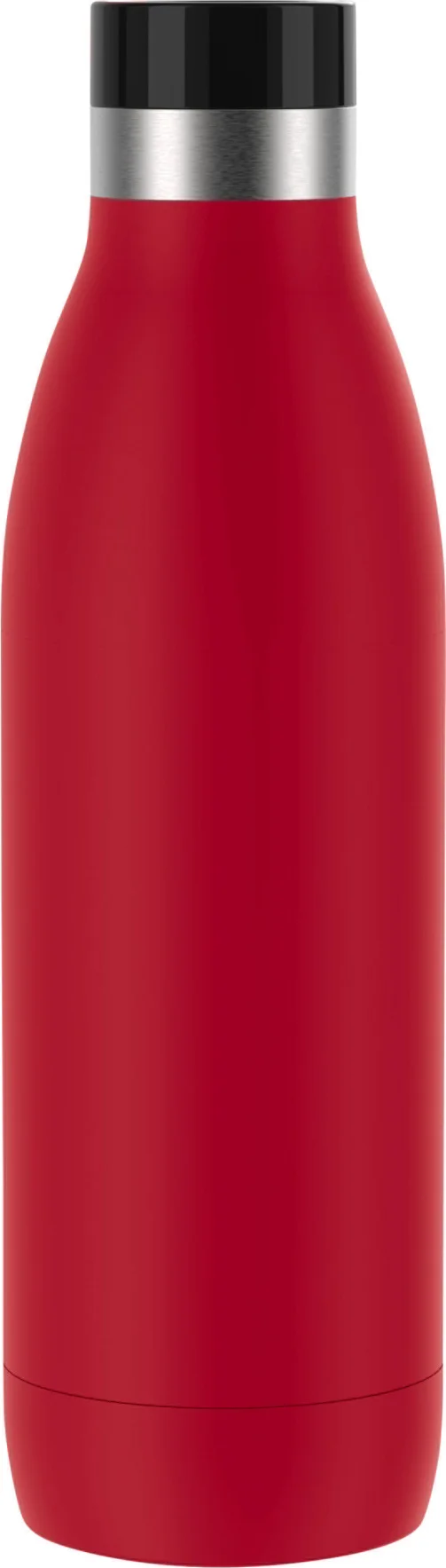 TEFAL RVS drinkfles, 700 ml, dubbelwandig (Rood)