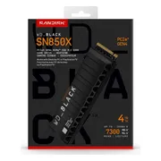 WD Black SN850X 4TB Heatsink NVMe SSD