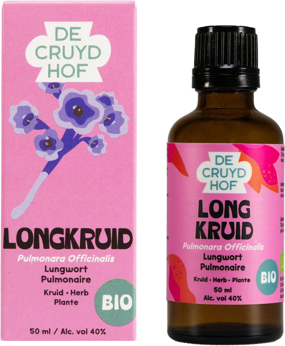Cruydhof Pulmonaria Officinal Hrb/Longkruid Druppels 50ML