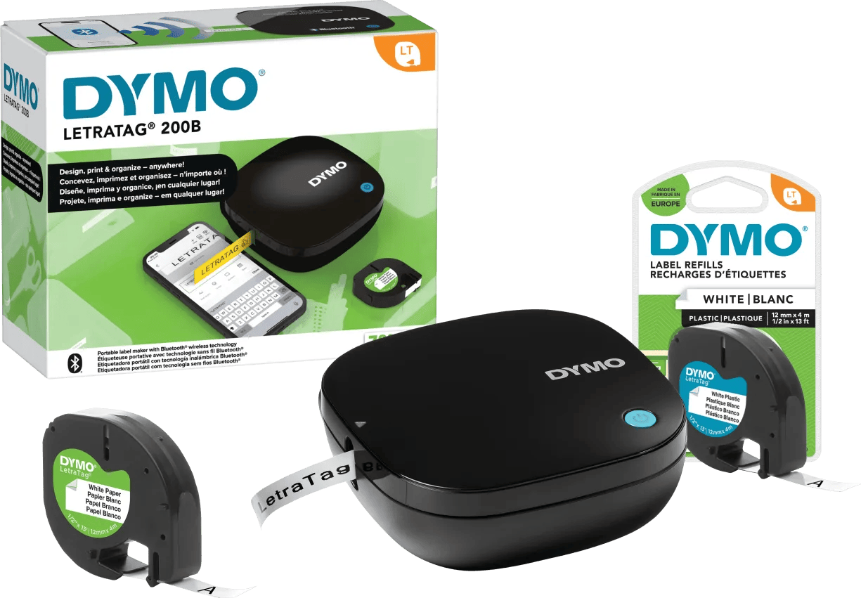 DYMO LetraTag 200B Bluetooth Labelprinter + 1 extra label