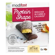 Modifast Protein Shape Reep Pure & Witte Chocolade 6 x 31 gr