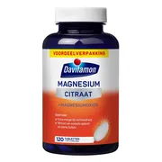 Davitamon Magnesium Citraat + Magnesiumoxide 120 tabletten