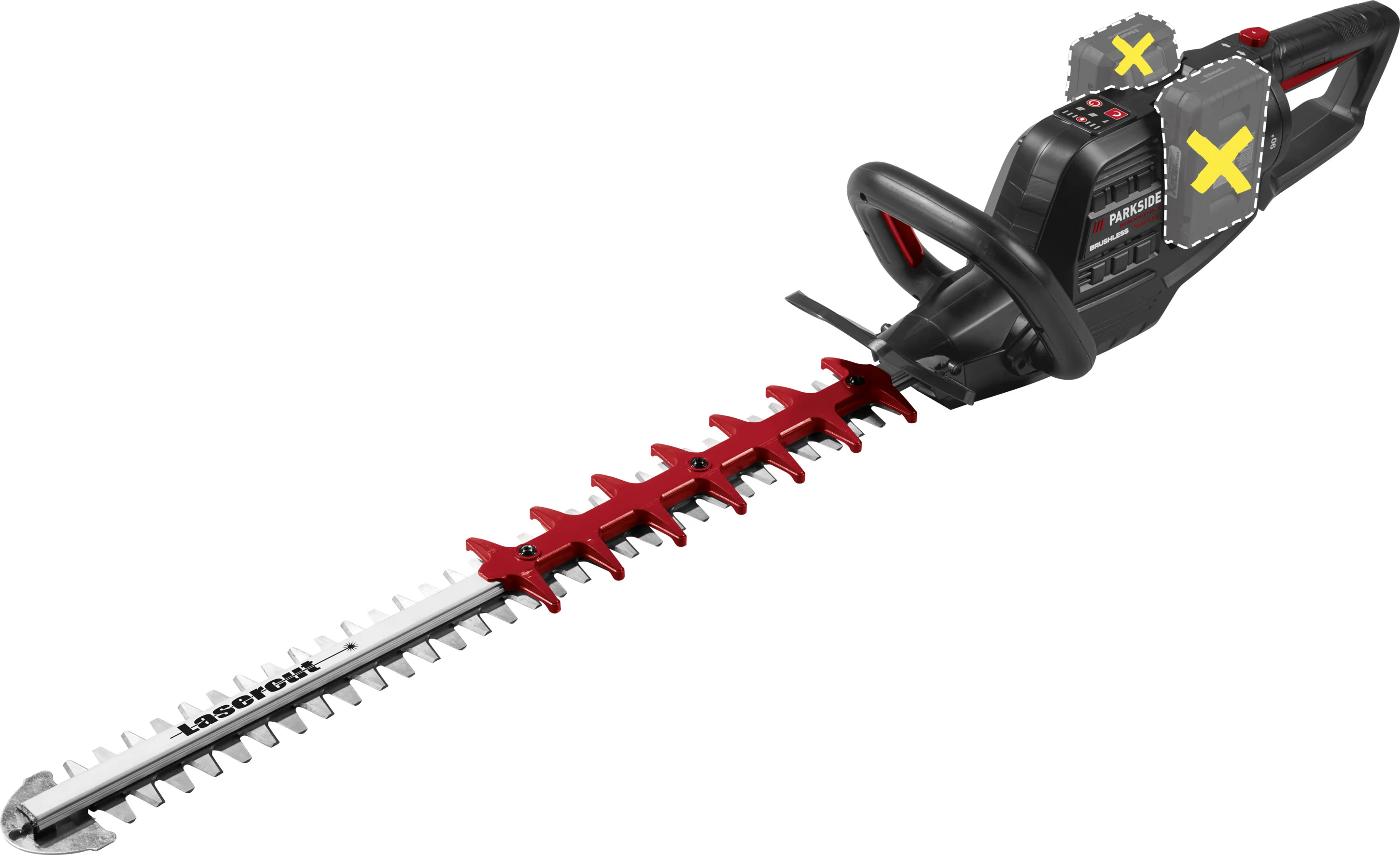 PARKSIDE PERFORMANCE Accu-heggenschaar 40 V zonder accu en lader