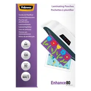 Fellowes Lamineerhoezen Enhance Mat 80 mic A4 (100 Stuks)
