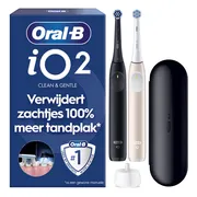 Oral-B iO 2 Zwart en Roze Duo Pack
