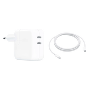 Apple 35W Power Adapter Met 2 Usb C Poorten + Apple usb C Oplaadkabel (2m)