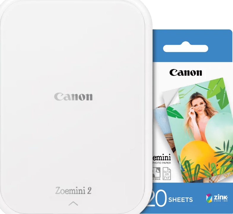 Canon Zoemini 2 Wit + 20 vellen fotopapier