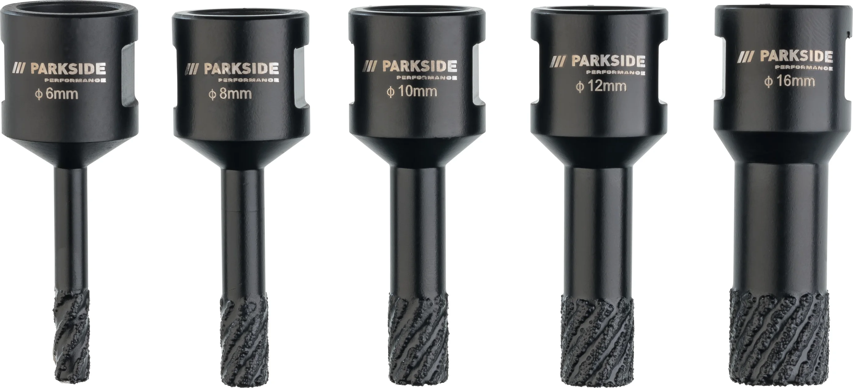PARKSIDE PERFORMANCE Diamantboren (Boren ø 6,8,10,12,16 mm)