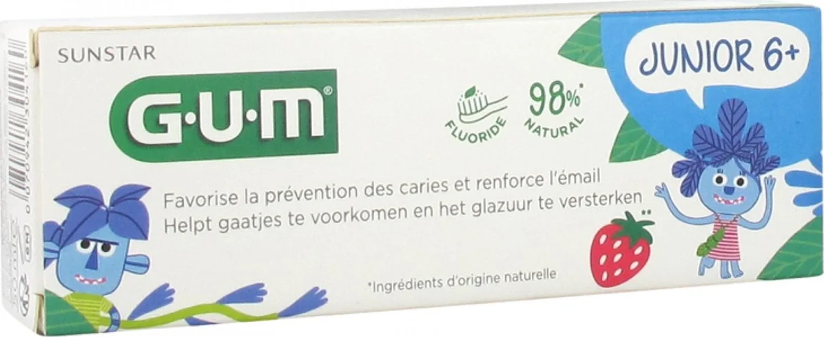 GUM Tandpasta Junior 6+ 50ML
