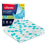 4x Vileda Doek Universeel Pro Clean Universal 4 stuks