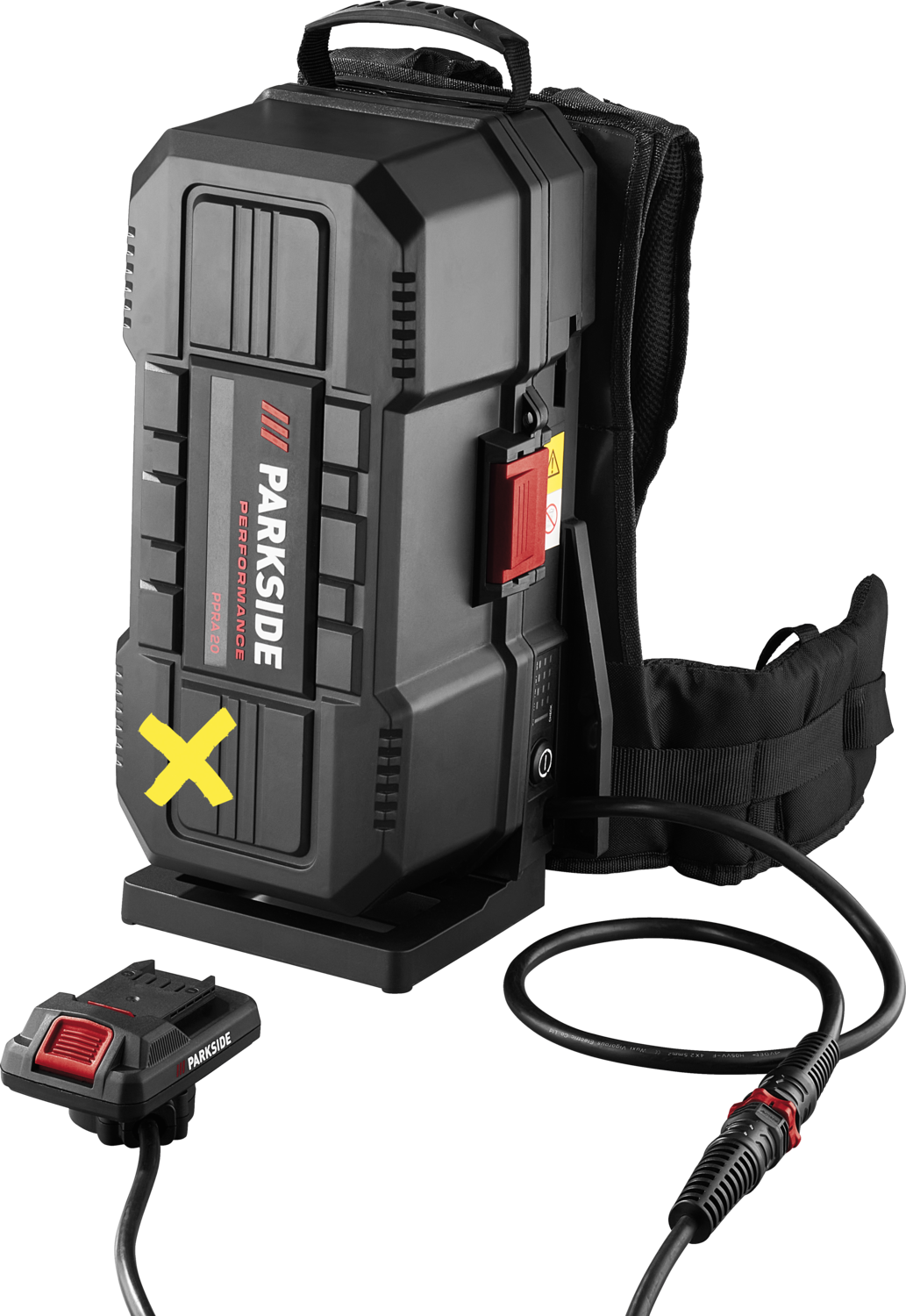 PARKSIDE PERFORMANCE Ruggedragen accu-station 20 V of 40 V