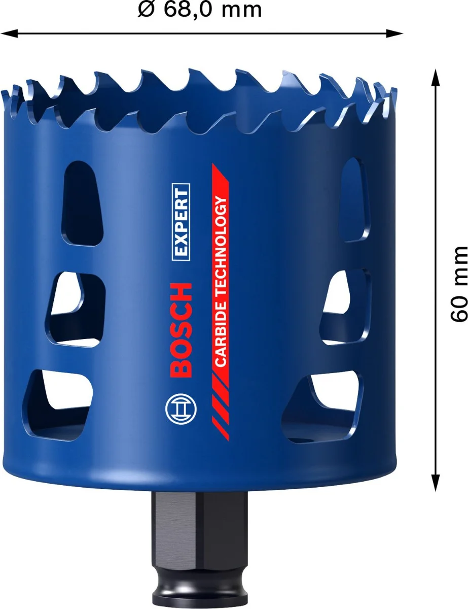 Bosch Professional EXPERT Multi Material Power Change Plus gatzaag 68mm - 2608901894