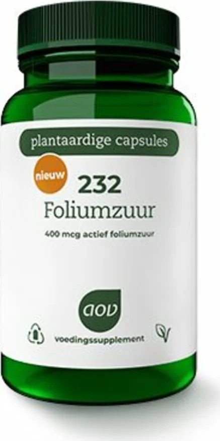 2x AOV 232 Foliumzuur (400 mcg) 60 capsules