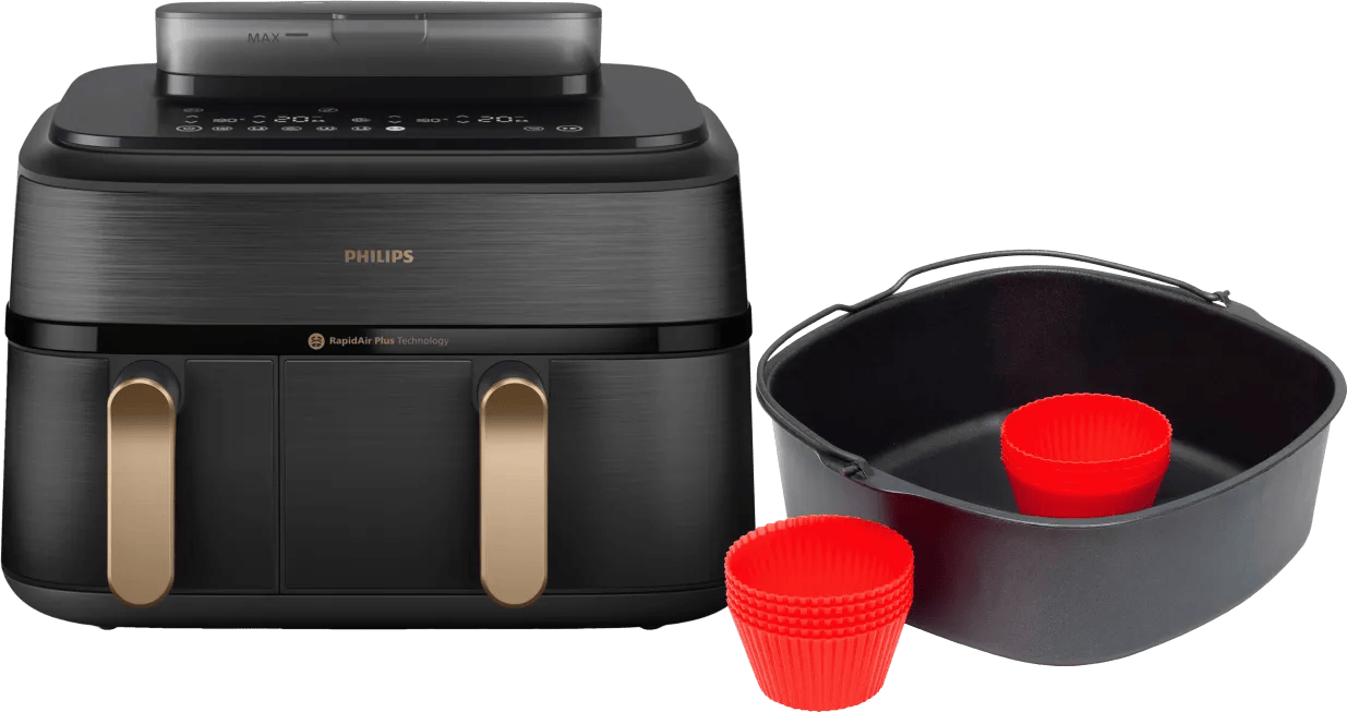 Philips 5000 Series Dual Basket NA552/00 + Bakmeesterset