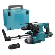 Makita HR012GZ03 Accu combihamer SDS-Plus 3,3J + snelwisselboorkop + stofafzuiging XGT 40V Max Basic Body in Mbox