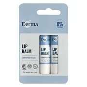 Derma Lip Balm Parfumvrij 2ST