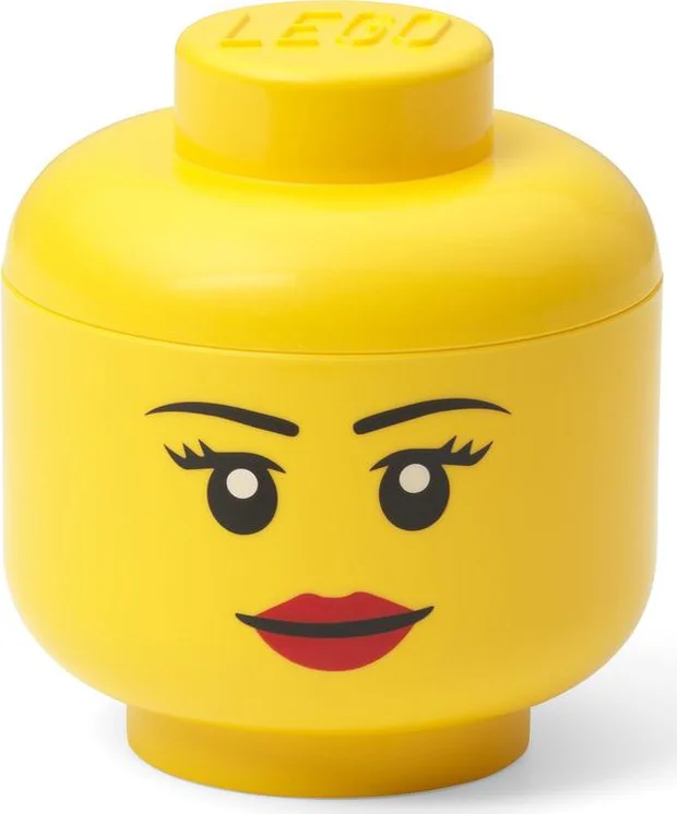 LEGO opberghoofd - klein (meisje)