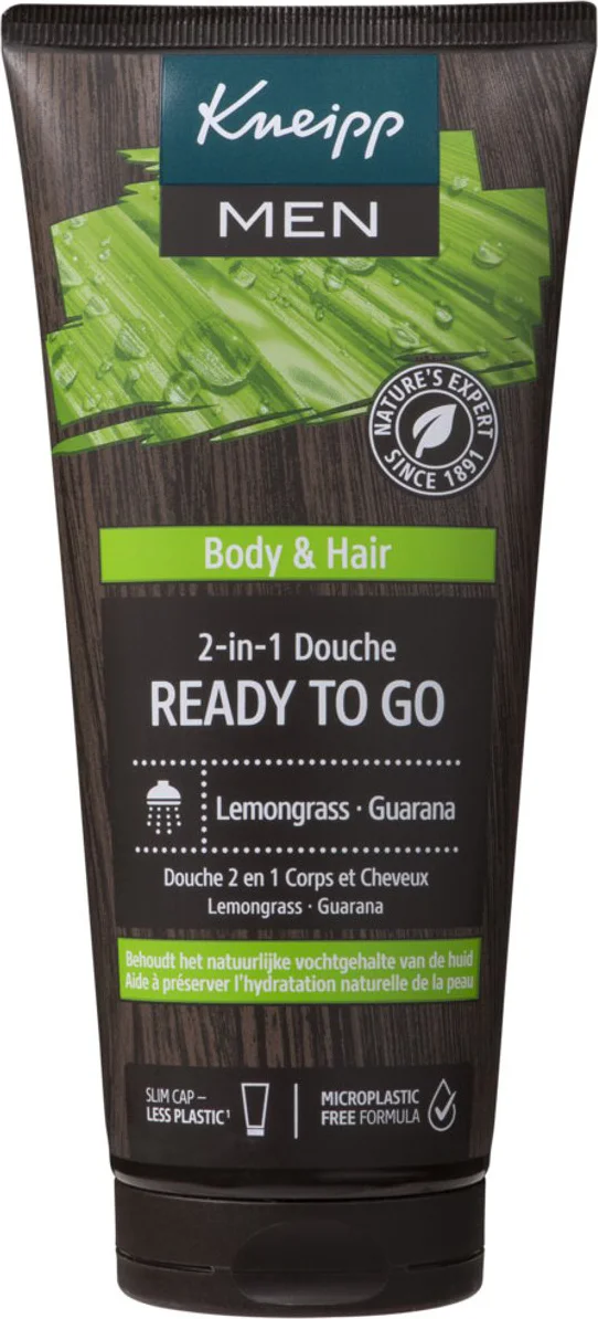 3x Kneipp Douche Men 2-in-1 Ready to Go 200 ml