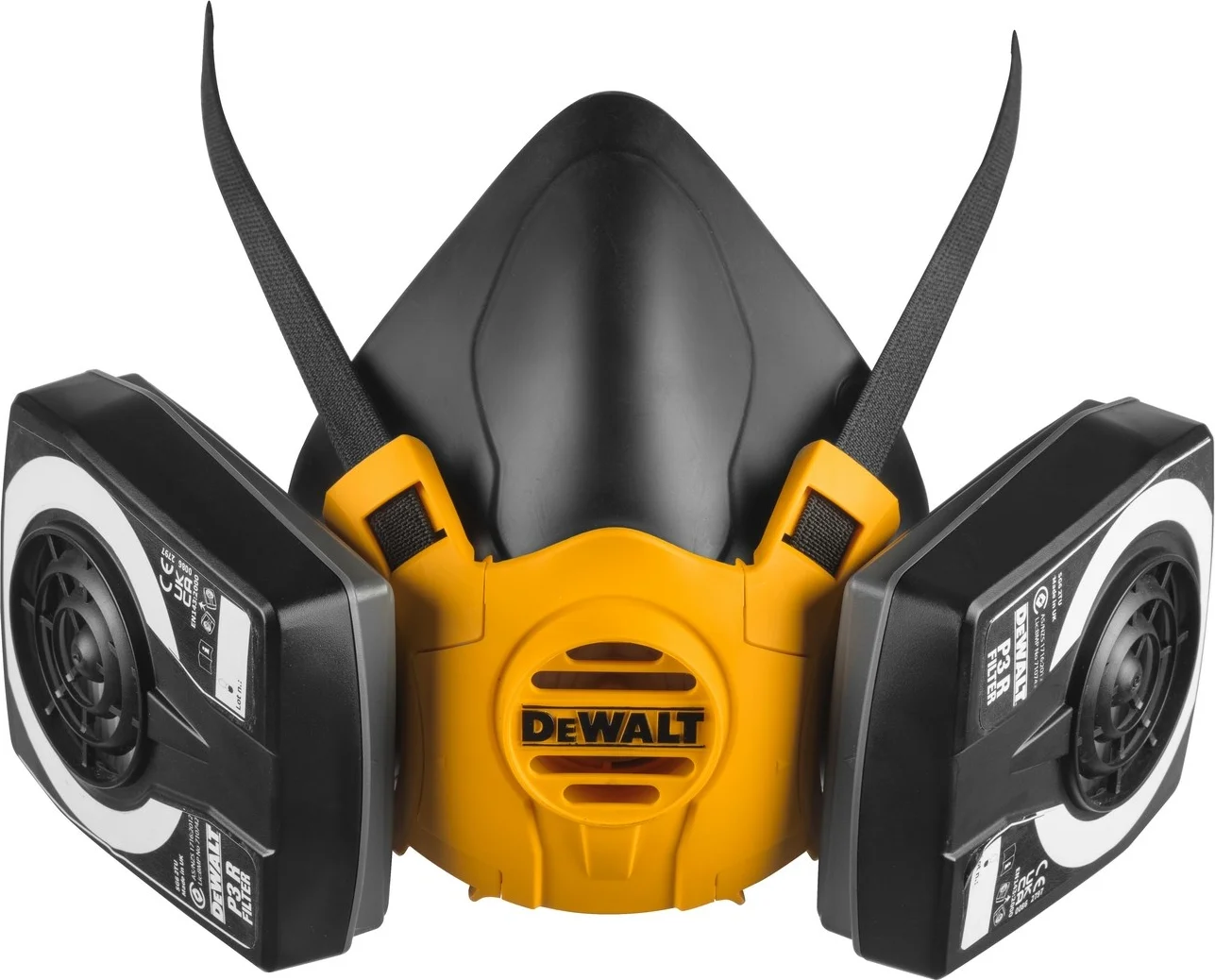 DeWALT Lichtgewicht halfgelaatsmasker met P3 filters - Maat L