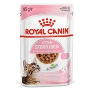 48x Royal Canin Kitten Sterilised Gravy Kattenvoer Nat 85 gr