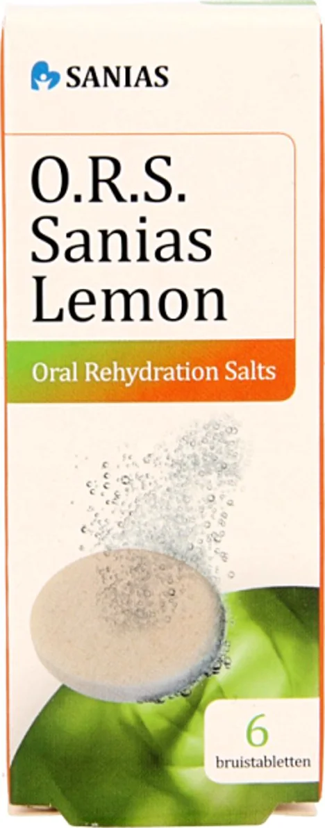 Sanias O.R.S. Bruistablet Lemon 6ST
