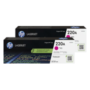 HP 220A LaserJet Toner Magenta (2 stuks)