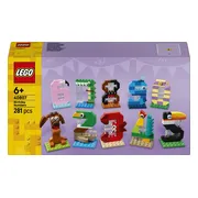 LEGO Verjaardagscijfers 40807