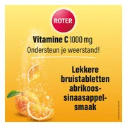 Roter Vitamine C Bruis 1000 mg 20 bruistabletten