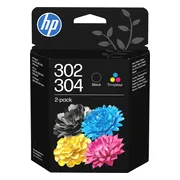 HP 302/304 Cartridge Combo Pack