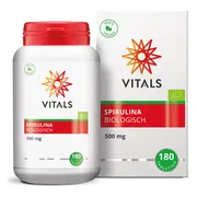 Vitals Spirulina Biologisch 500mg Tabletten 180TB