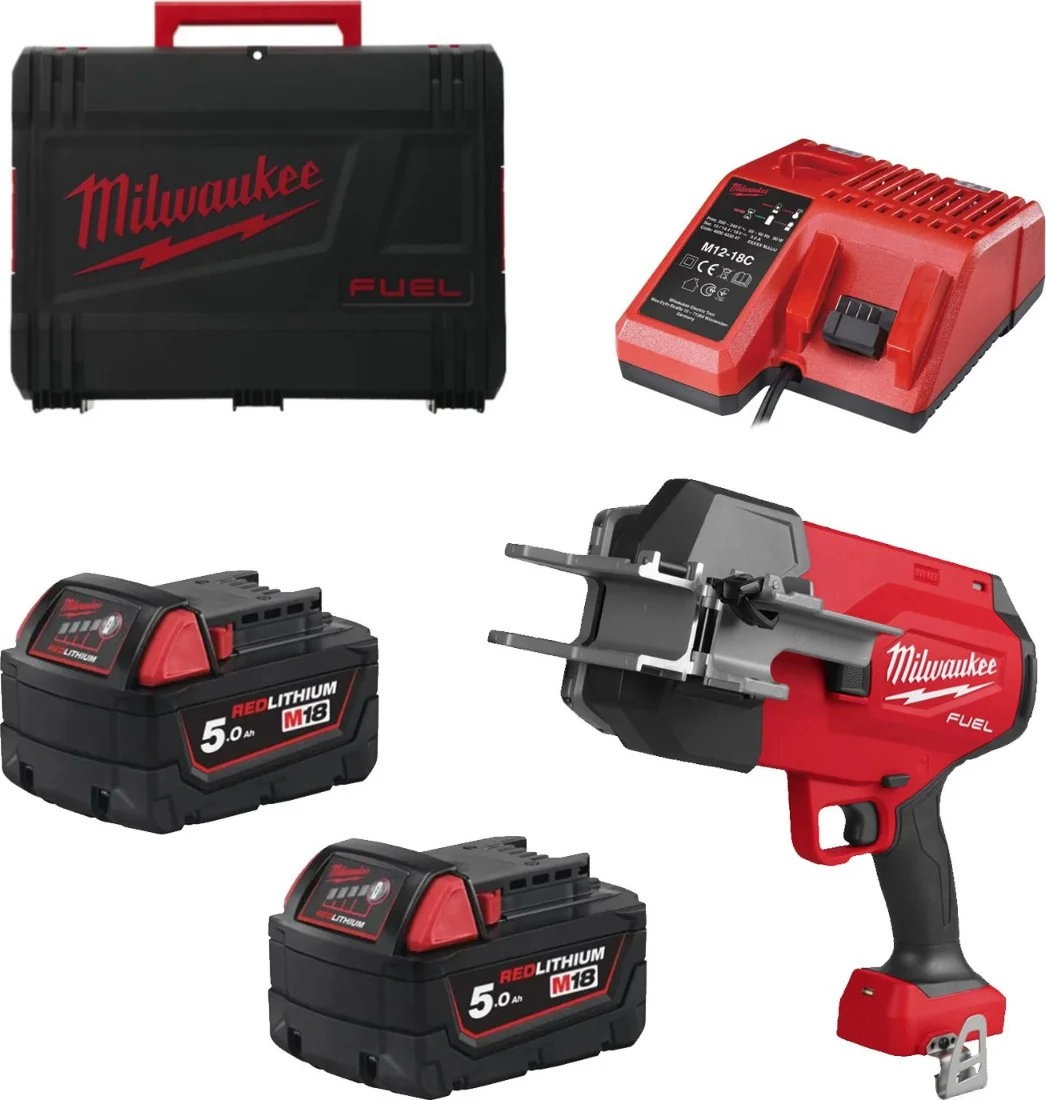 Milwaukee M18 FUEL™ FPCS-502X Accu buizensnijder 18V 5.0Ah in HD-Box - 4933498915