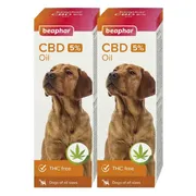 2x Beaphar Cbd-Olie Hond 5% 10 ml